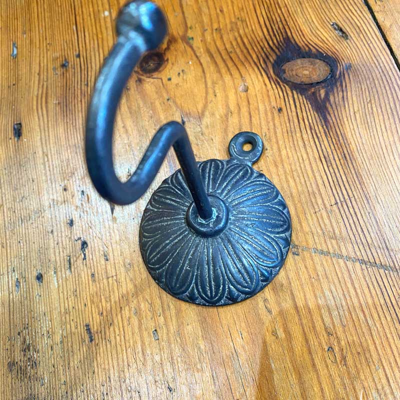 Decorative Turkish Brass Wall Hook Bracket